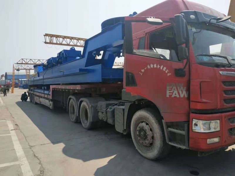 新東方集團40/180T架橋機配件發往杭州